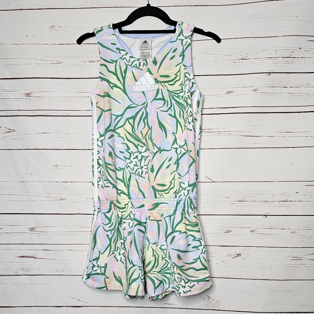adidas Tropical French Terry Floral Romper